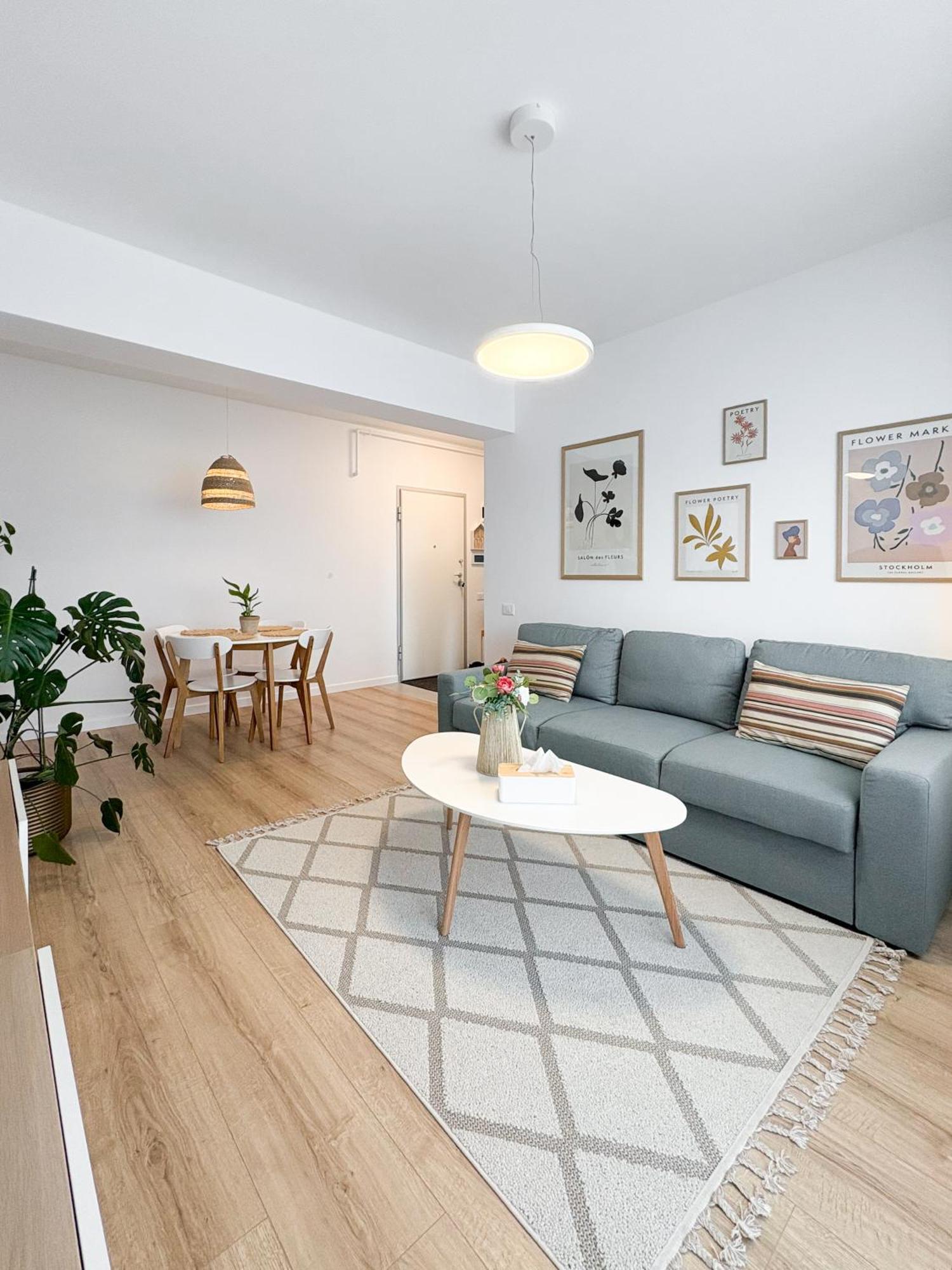 בוקרשט The Cozy Flat - Modern, New, 2 Rooms Apartment, Parking מראה חיצוני תמונה